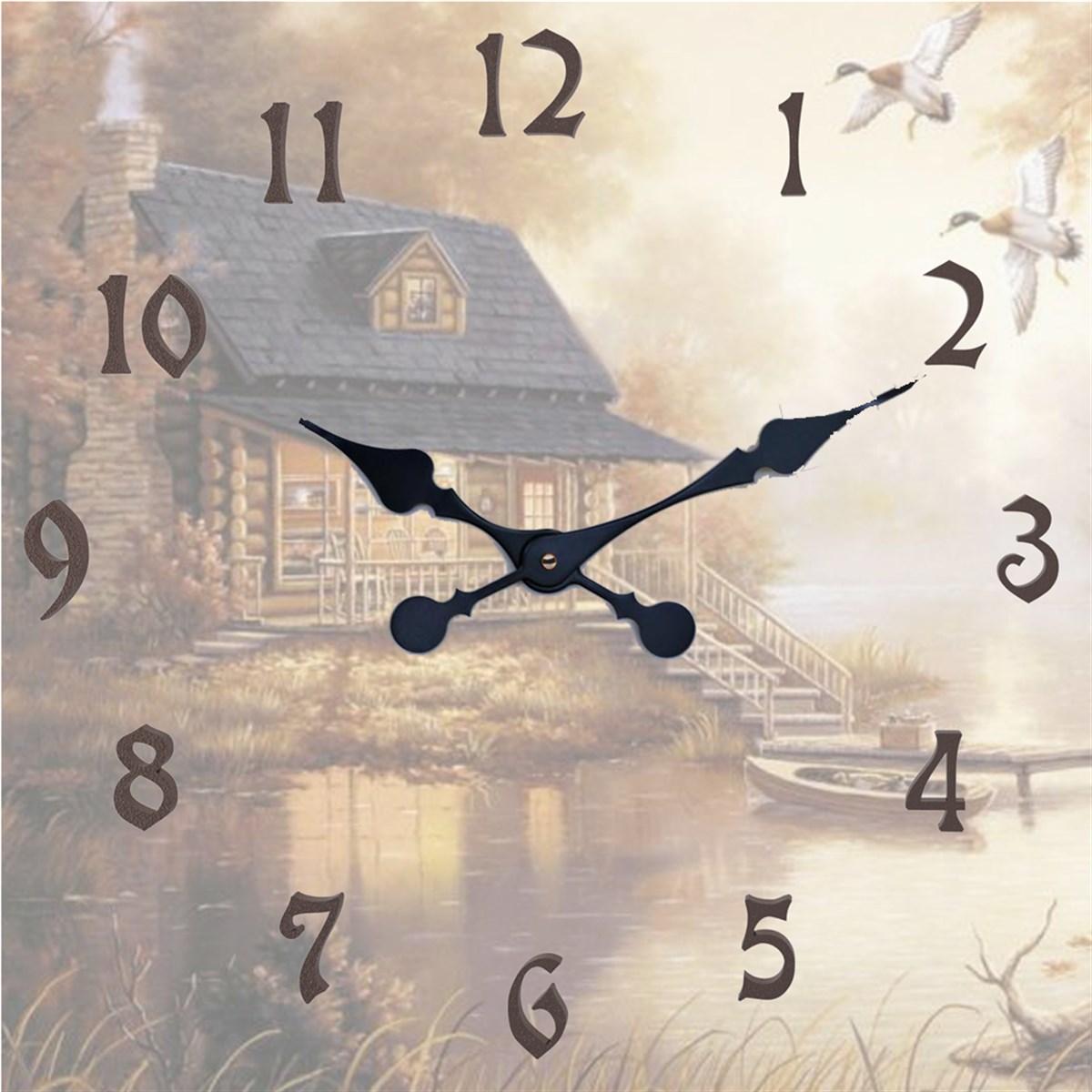 Markakanvas Kare Duvar Saati