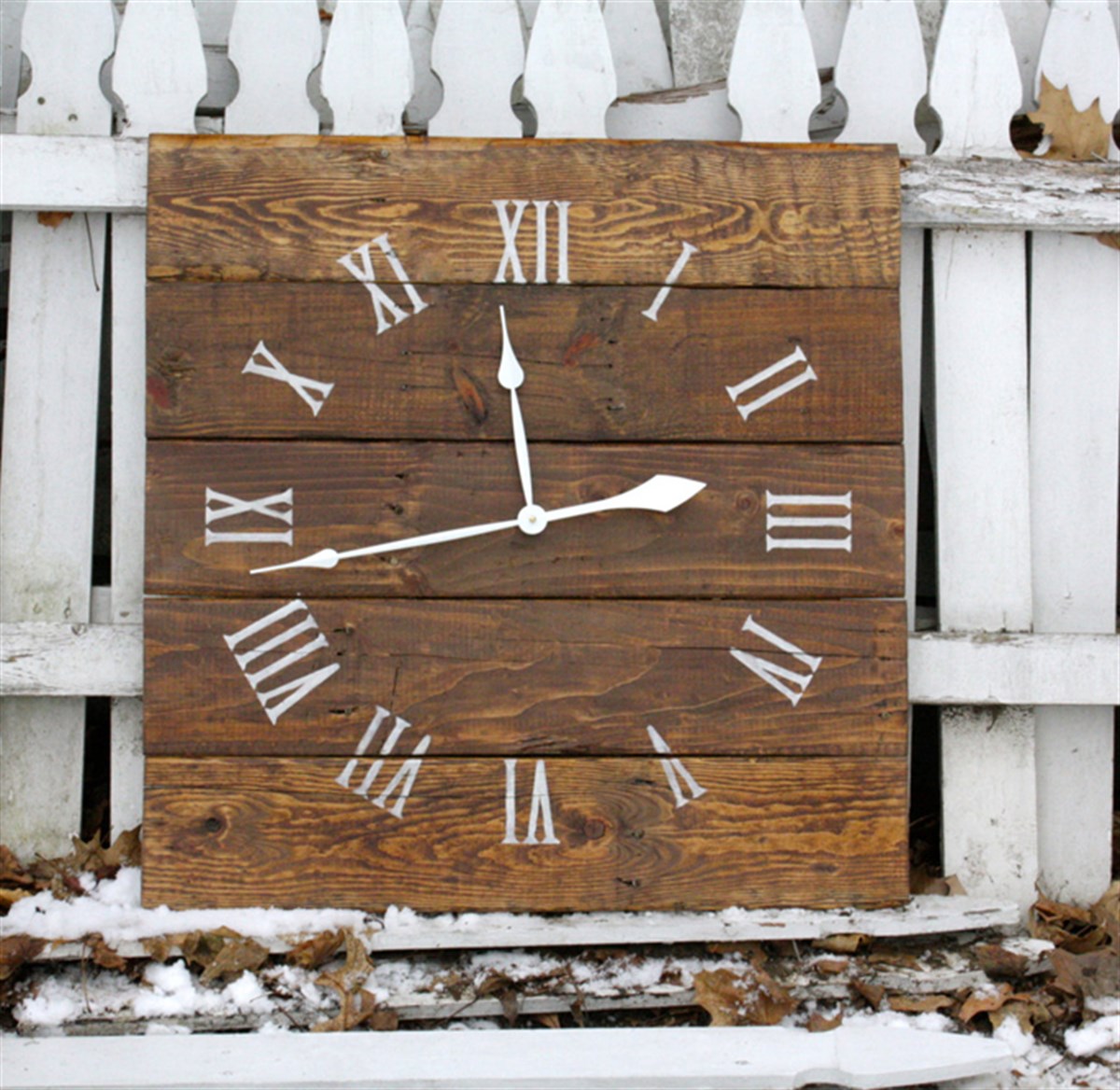 Markakanvas Kare Duvar Saati