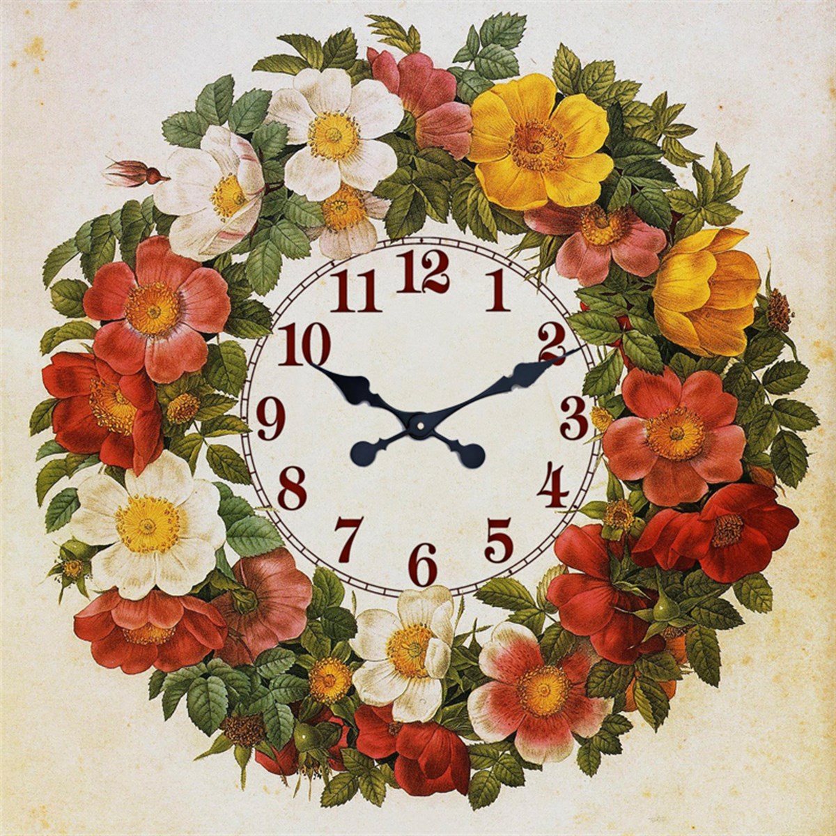 Markakanvas Kare Duvar Saati