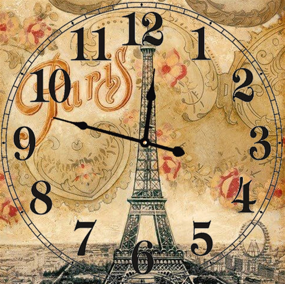 Markakanvas Kare Duvar Saati