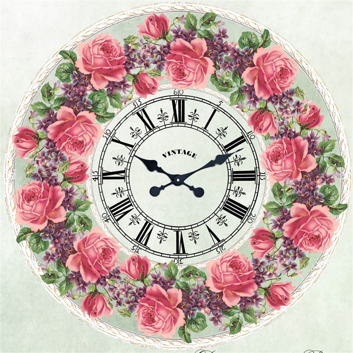 Markakanvas Kare Duvar Saati