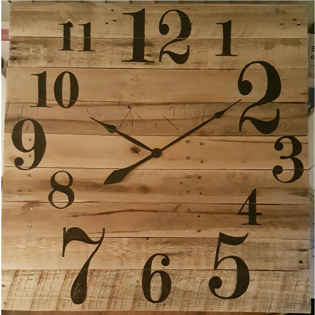 Markakanvas Kare Duvar Saati