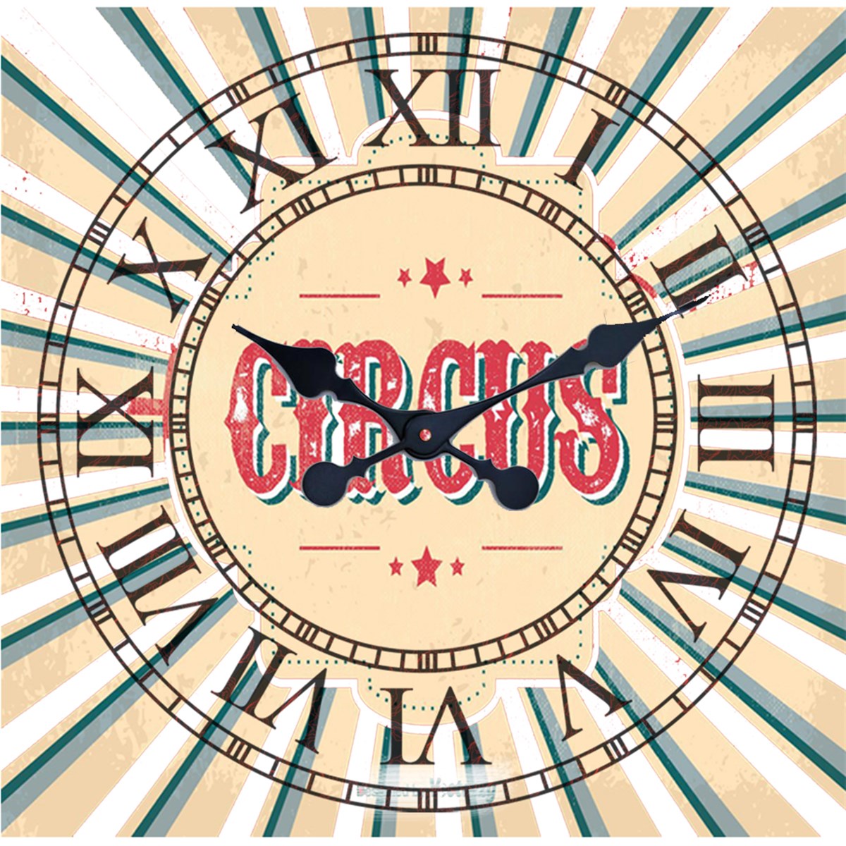 Markakanvas Kare Duvar Saati