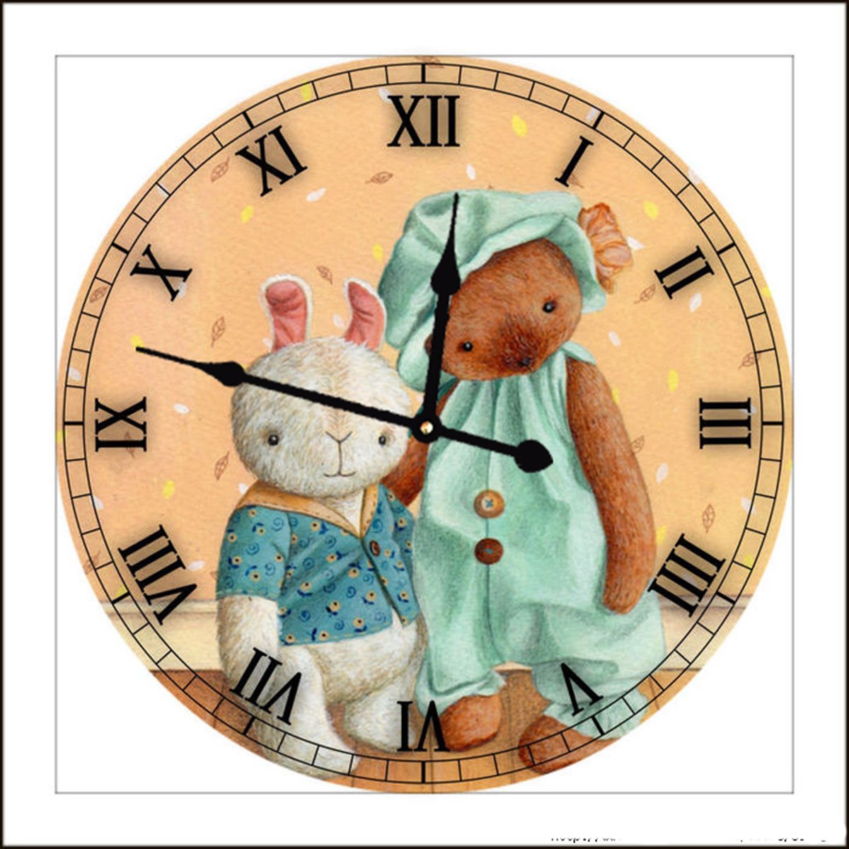 Markakanvas Kare Duvar Saati