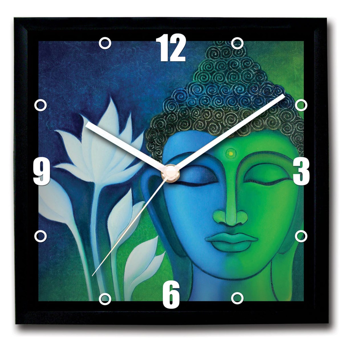 Markakanvas Kare Duvar Saati