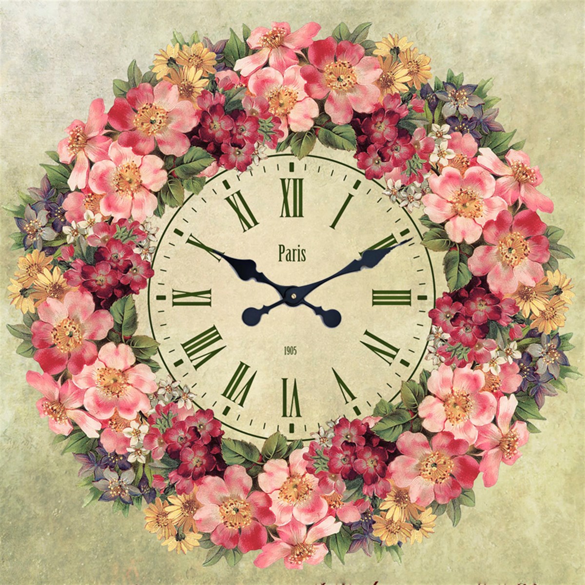 Markakanvas Kare Duvar Saati