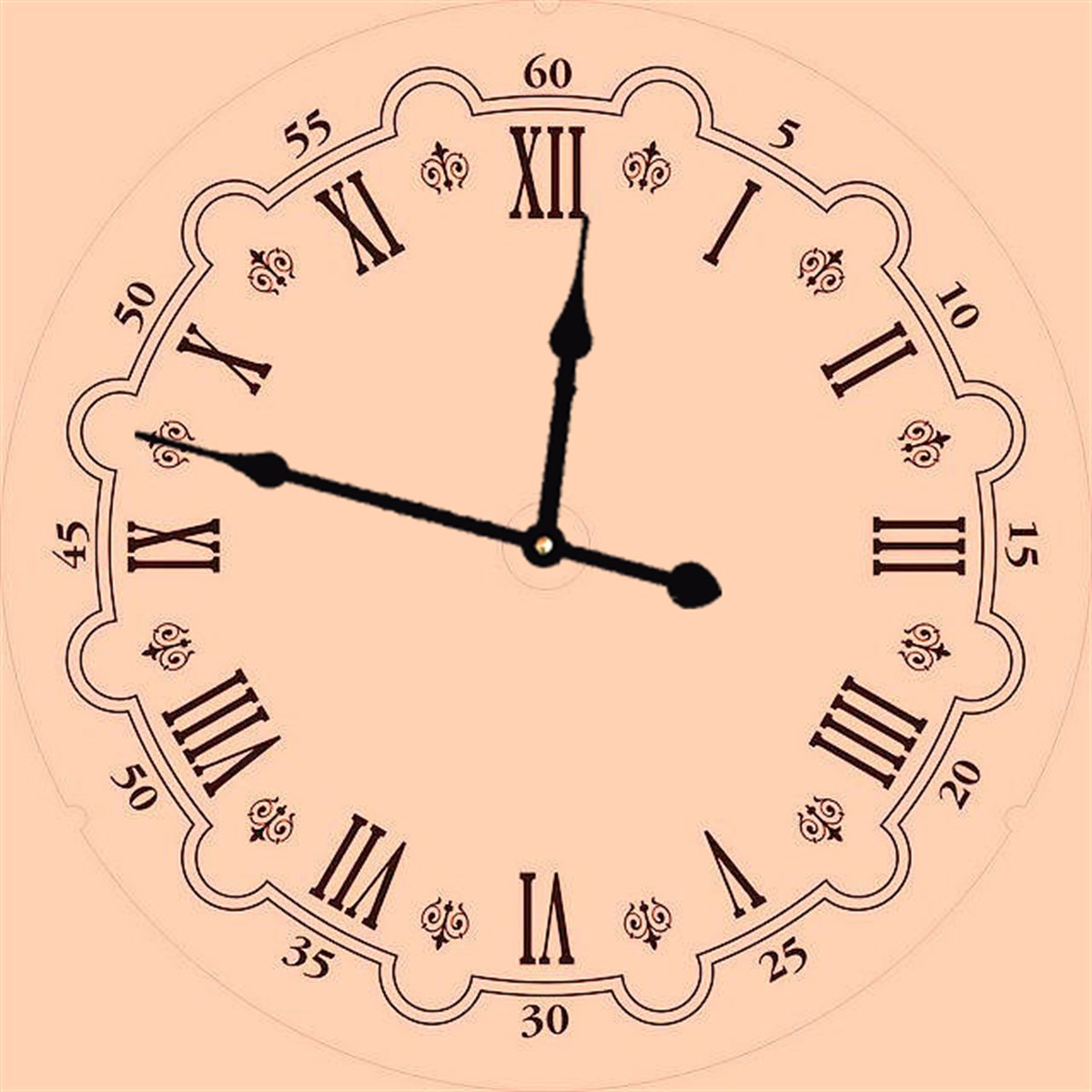 Markakanvas Kare Duvar Saati