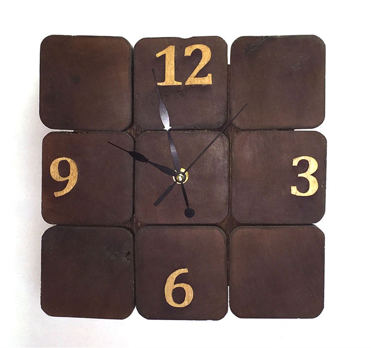 Markakanvas Kare Duvar Saati