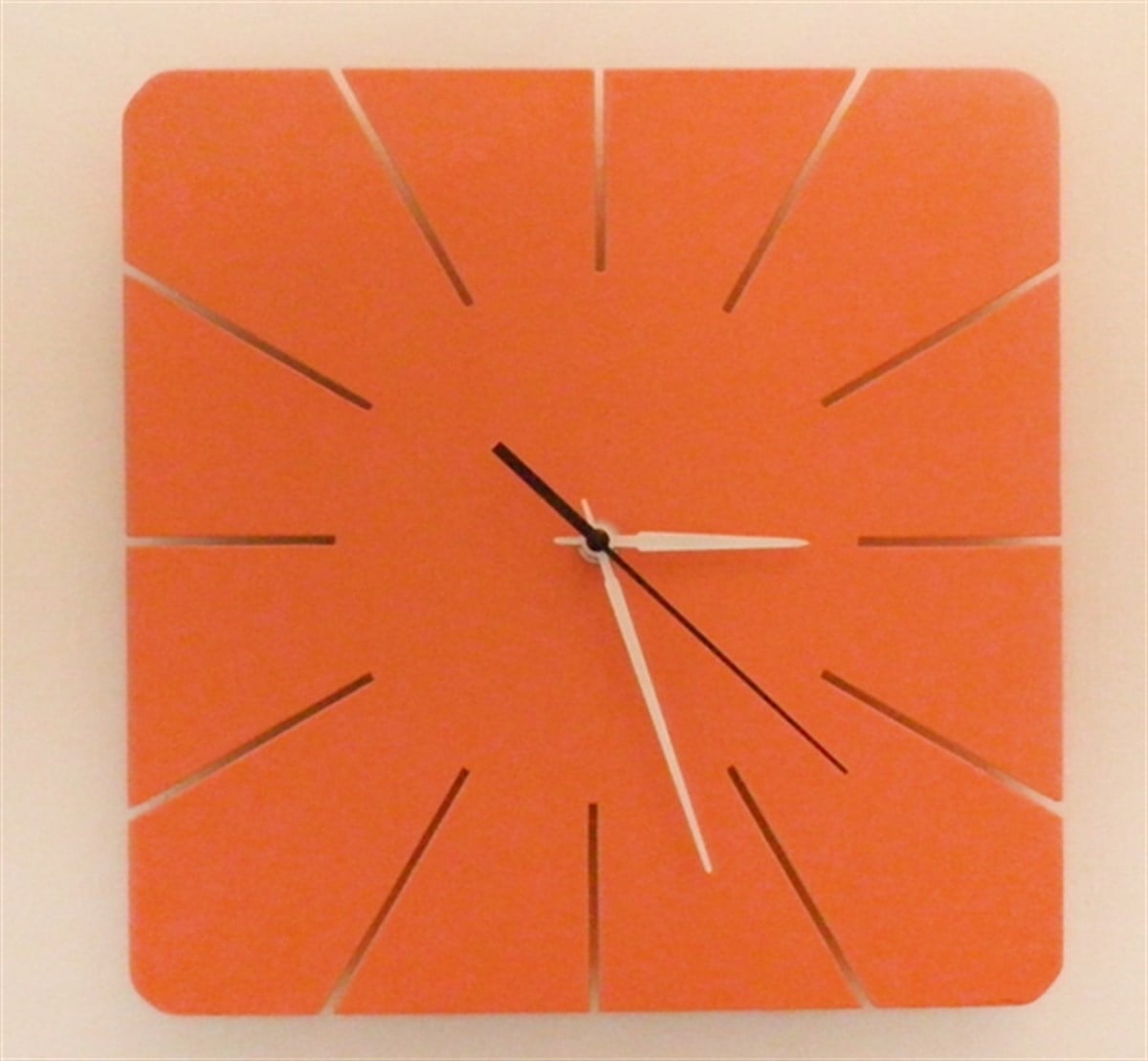 Markakanvas Kare Duvar Saati