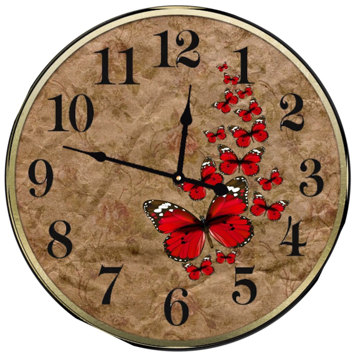 Markakanvas Kare Duvar Saati