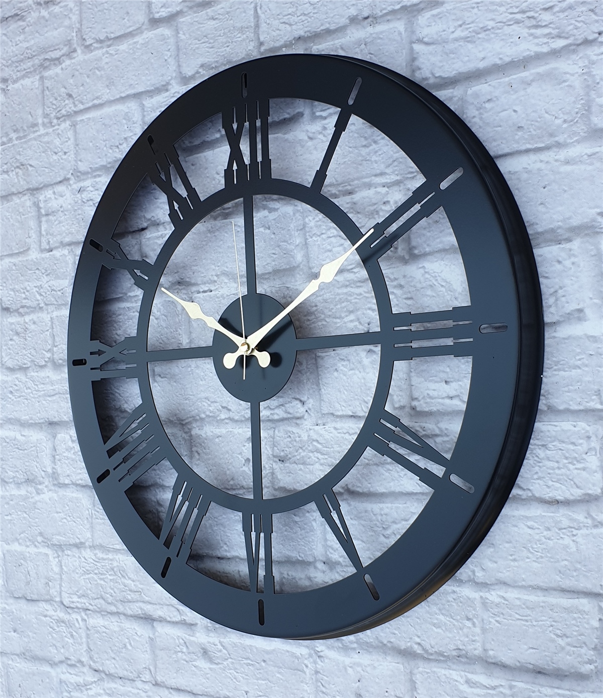 Markakanvas Metal Duvar Saati  ( Çap 50 cm -Çap 80 cm )