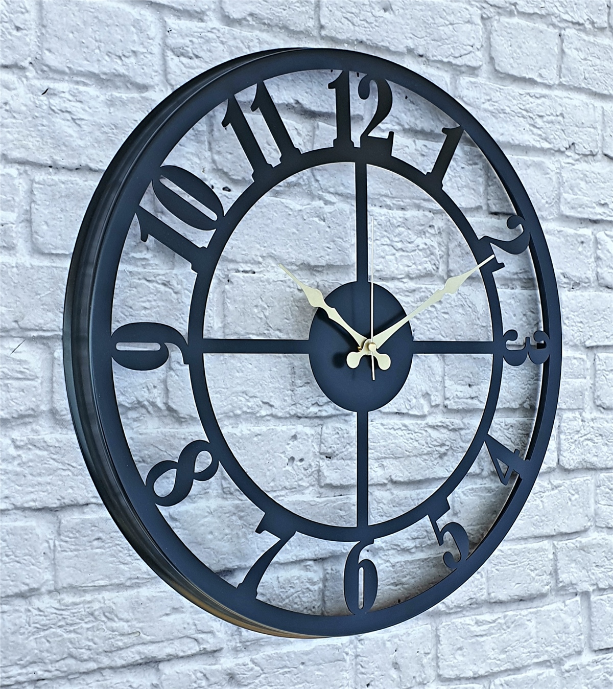 Markakanvas Metal Duvar Saati  ( Çap 50 cm -Çap 80 cm )