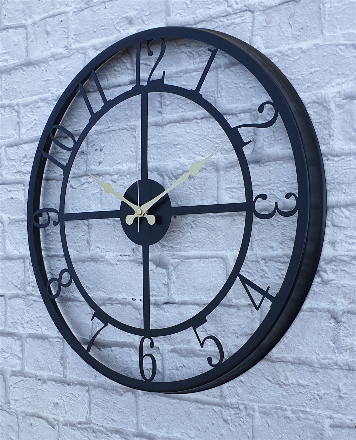 Markakanvas Metal Duvar Saati  ( Çap 50 cm -Çap 80 cm )