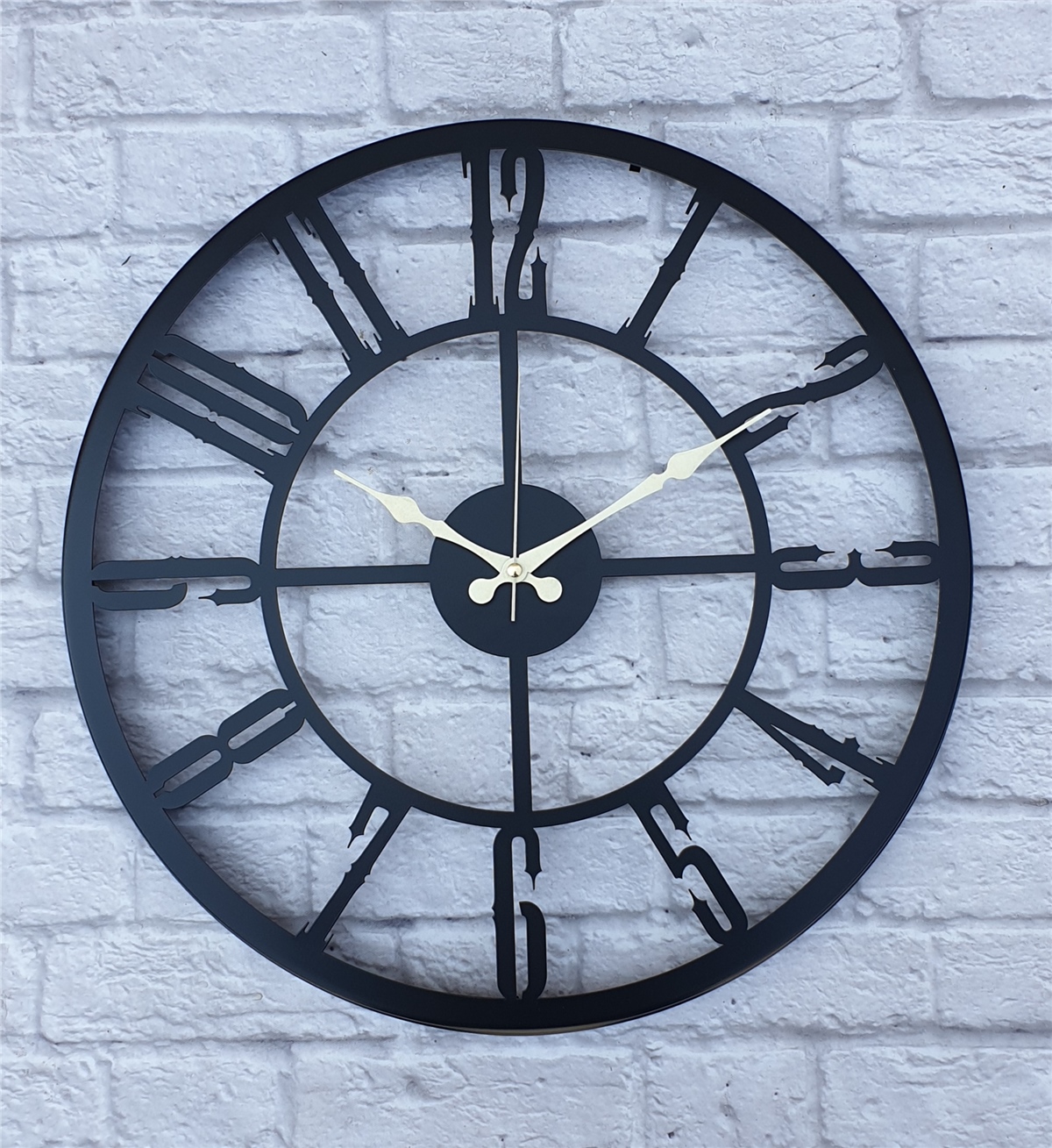Markakanvas Metal Duvar Saati  ( Çap 50 cm -Çap 80 cm )