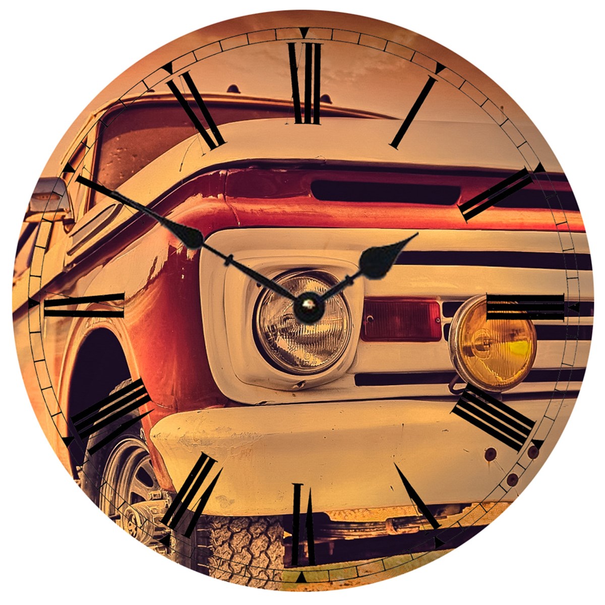 Markakanvas Yuvarlak Duvar Saati