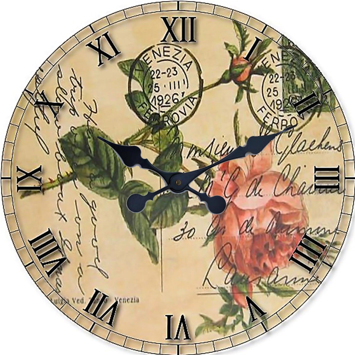 Markakanvas Yuvarlak Duvar Saati