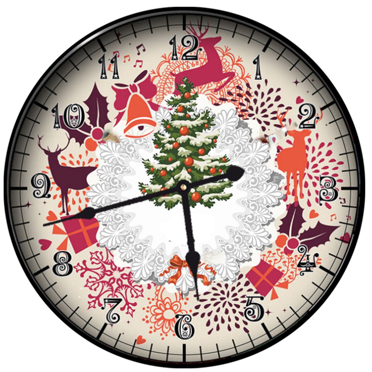 Markakanvas Yuvarlak Duvar Saati