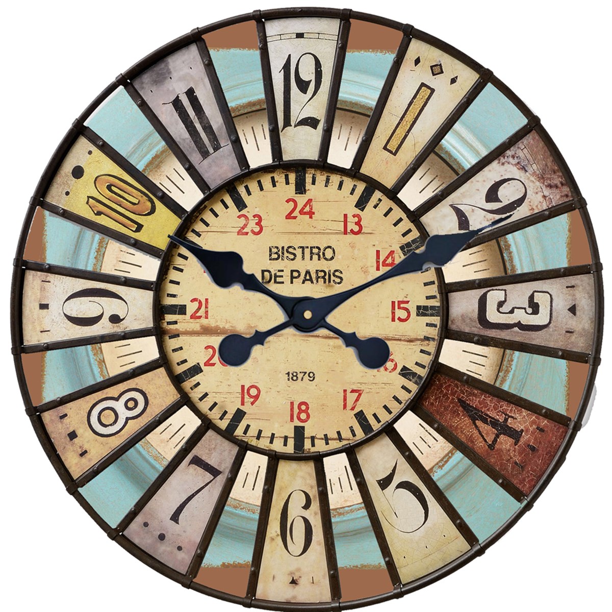 Markakanvas Yuvarlak Duvar Saati