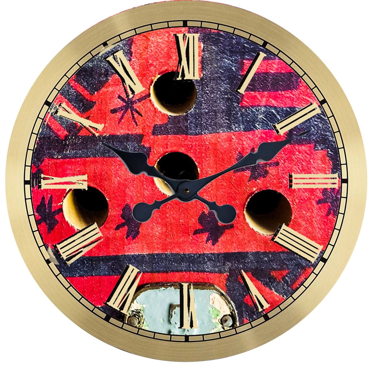 Markakanvas Yuvarlak Duvar Saati