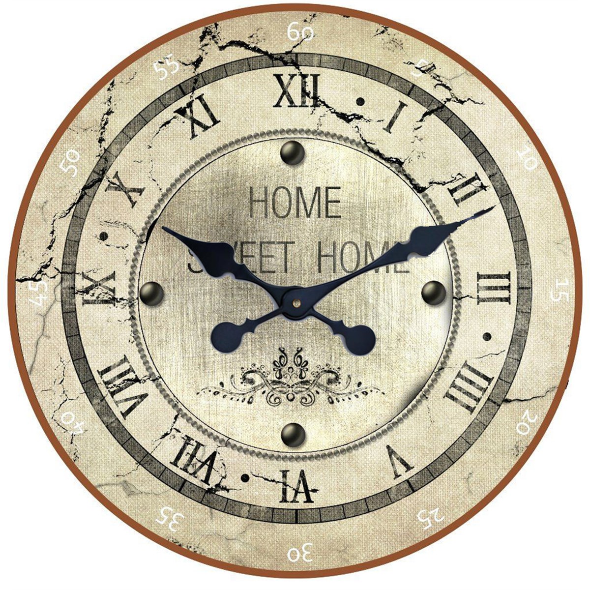 Markakanvas Yuvarlak Duvar Saati