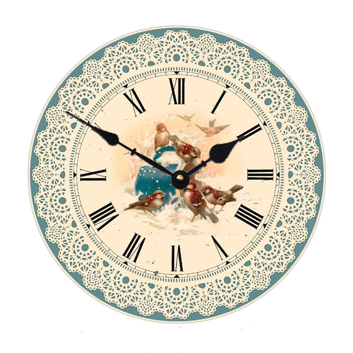 Markakanvas Yuvarlak Duvar Saati