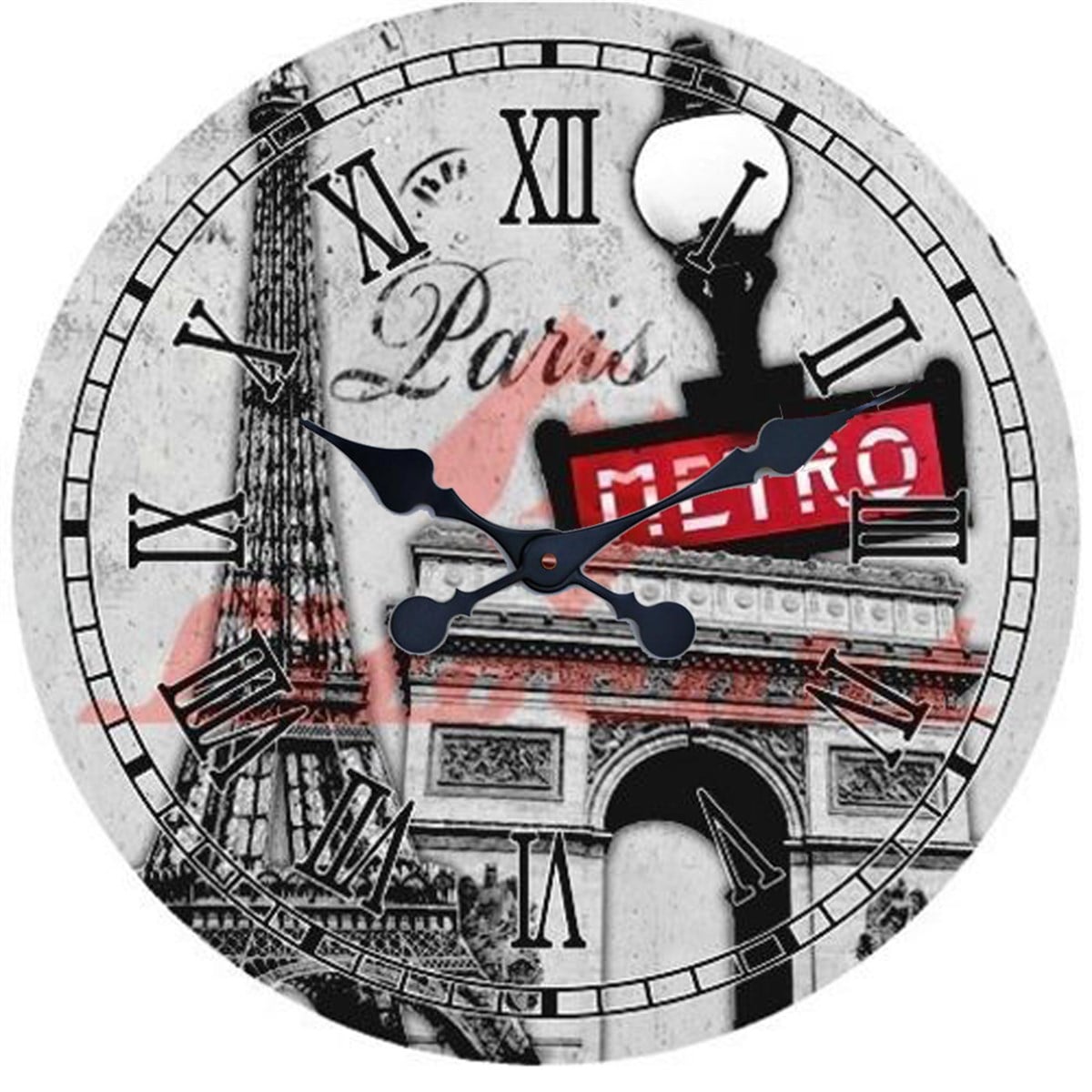 Markakanvas Yuvarlak Duvar Saati