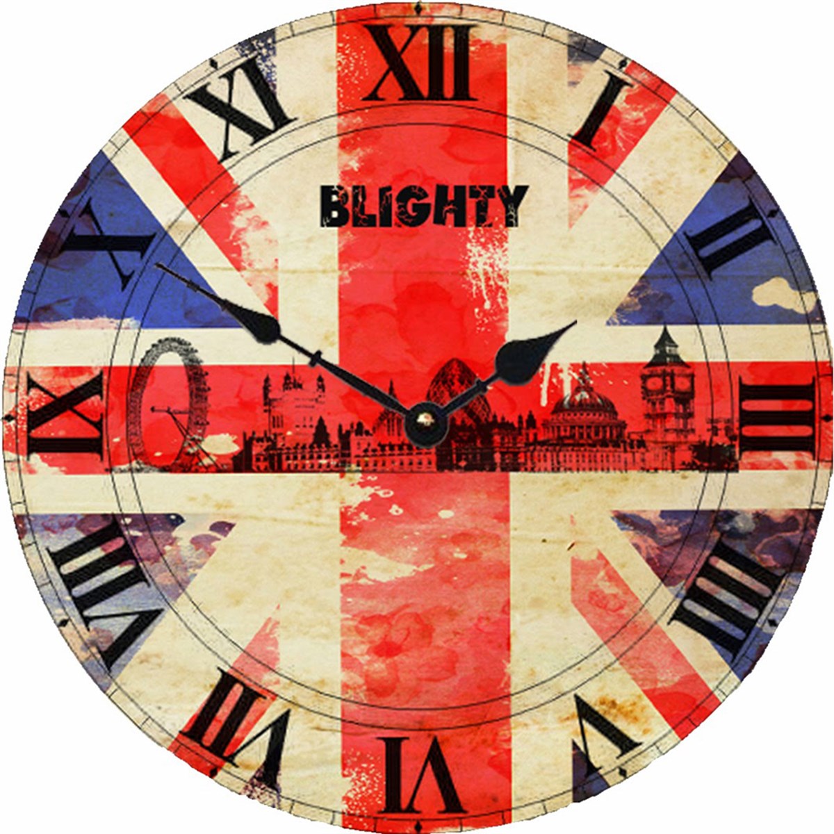 Markakanvas Yuvarlak Duvar Saati