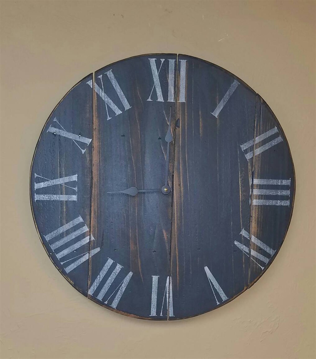 Markakanvas Yuvarlak Duvar Saati