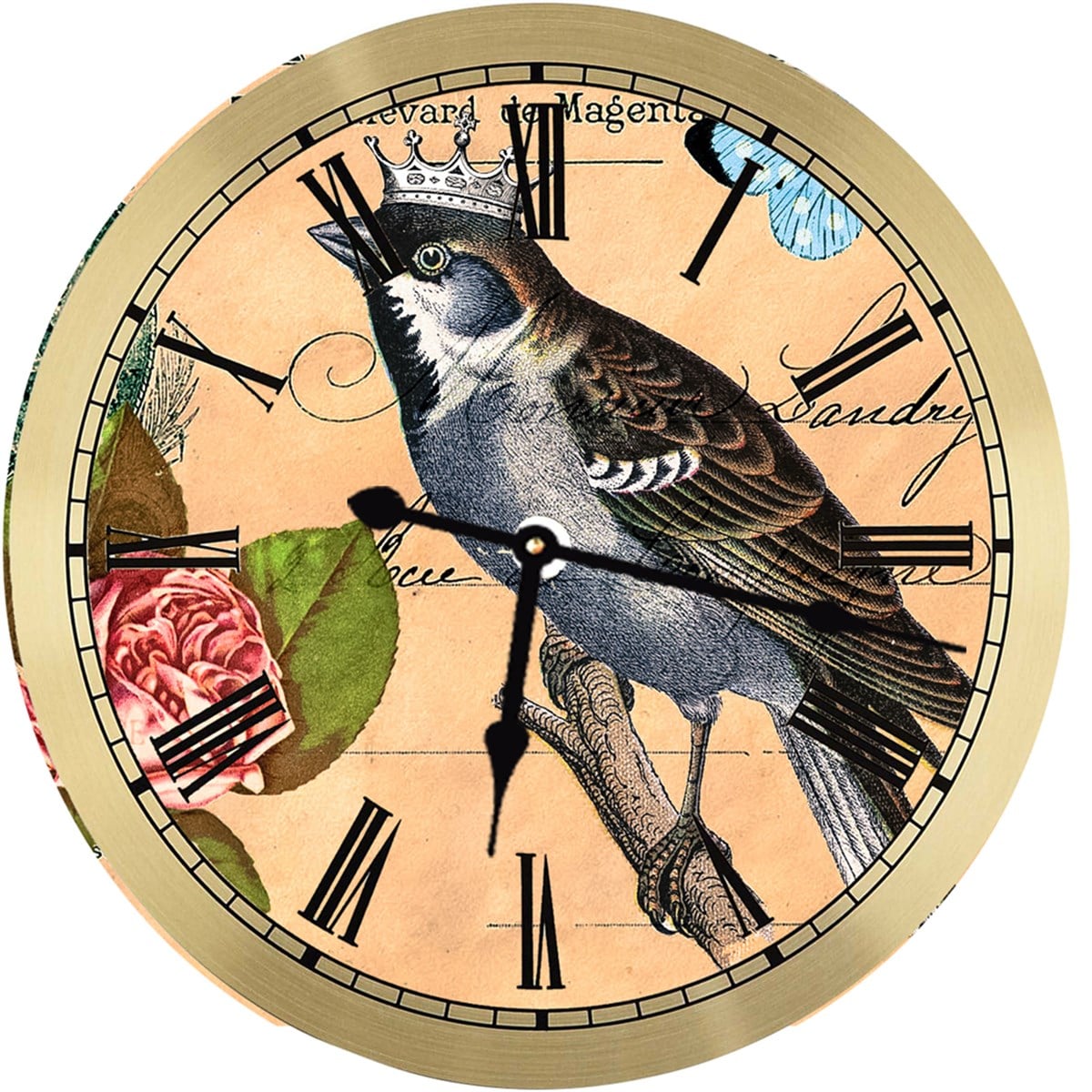 Markakanvas Yuvarlak Duvar Saati