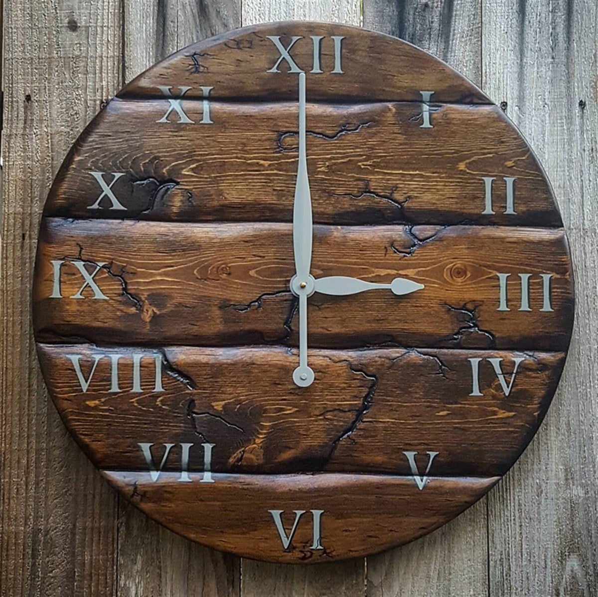 Markakanvas Yuvarlak Duvar Saati