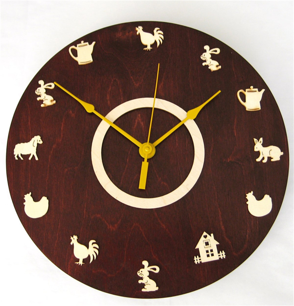 Markakanvas Yuvarlak Duvar Saati