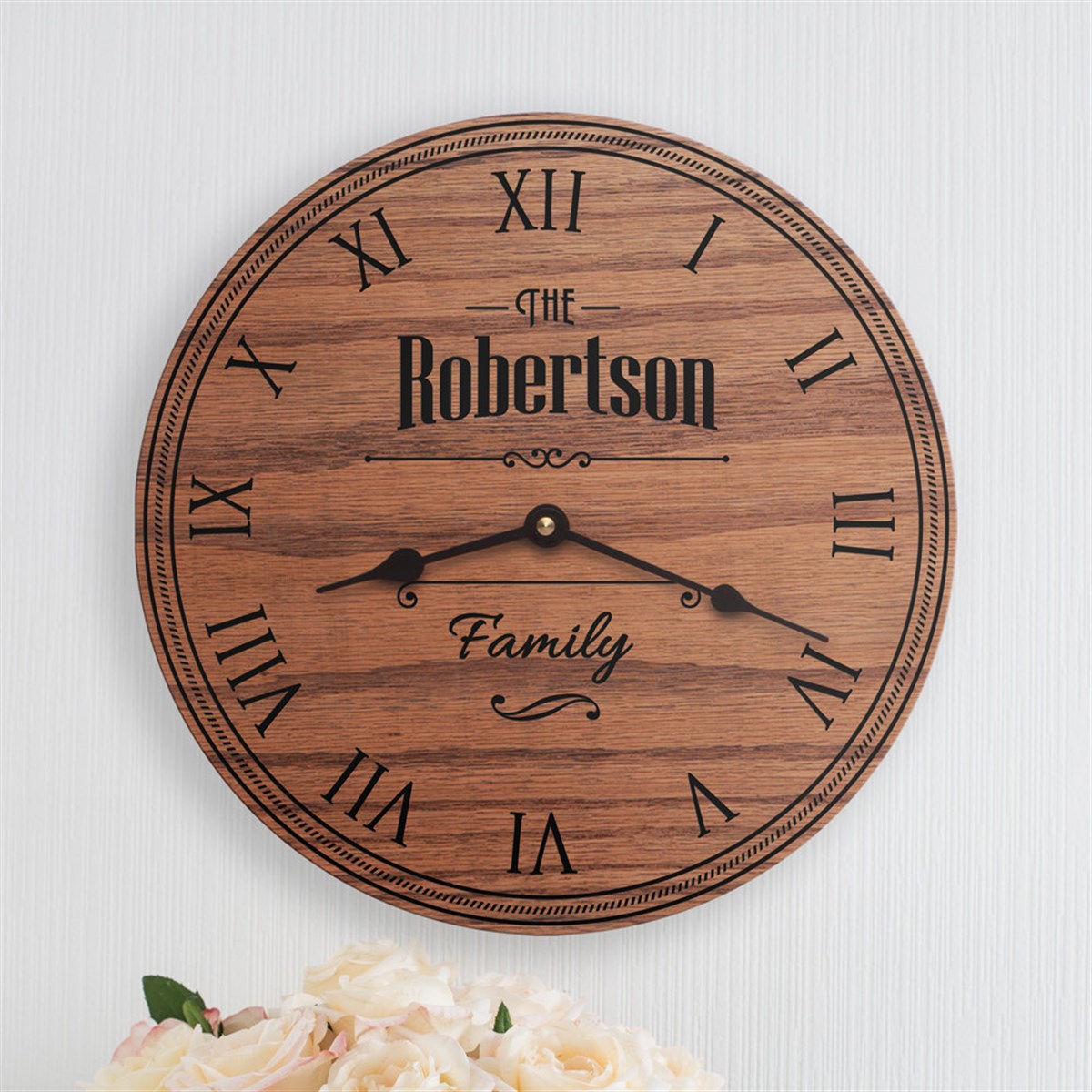 Markakanvas Yuvarlak Duvar Saati