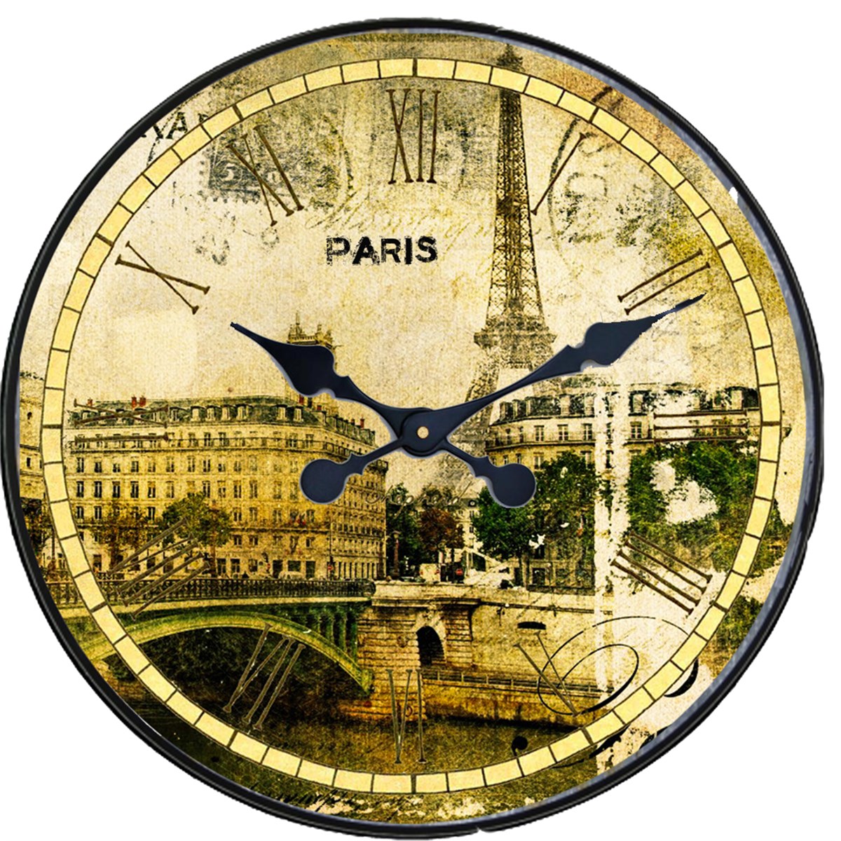 Markakanvas Yuvarlak Duvar Saati