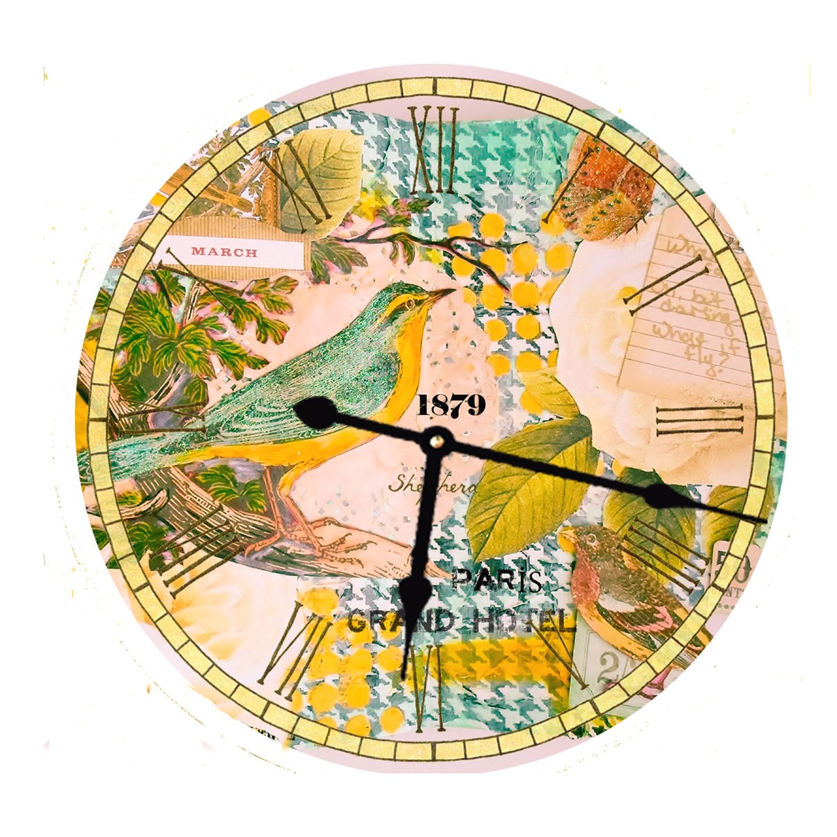 Markakanvas Yuvarlak Duvar Saati