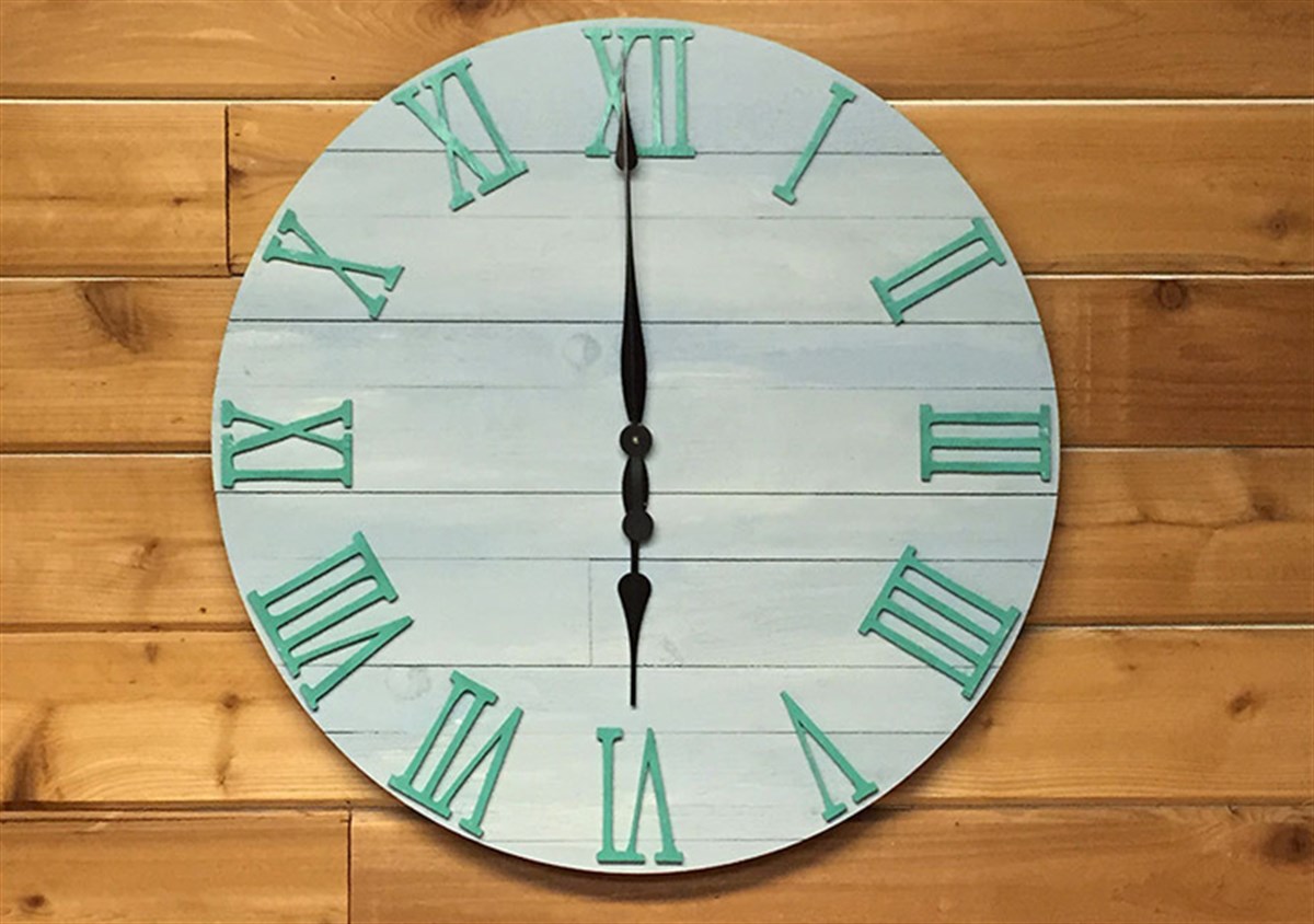 Markakanvas Yuvarlak Duvar Saati