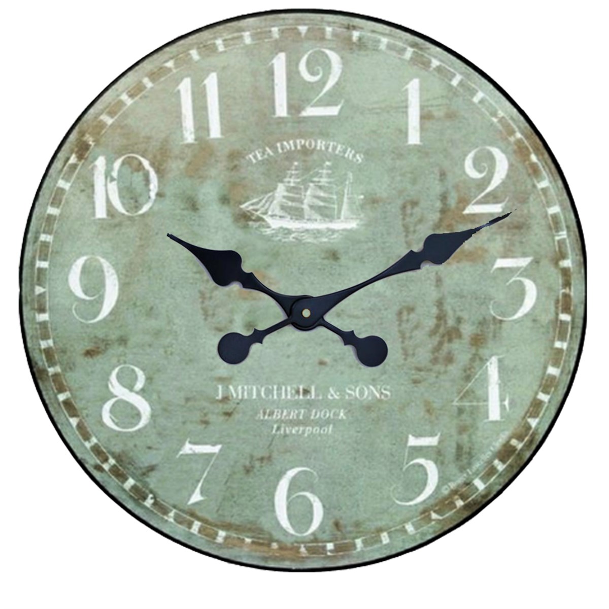 Markakanvas Yuvarlak Duvar Saati