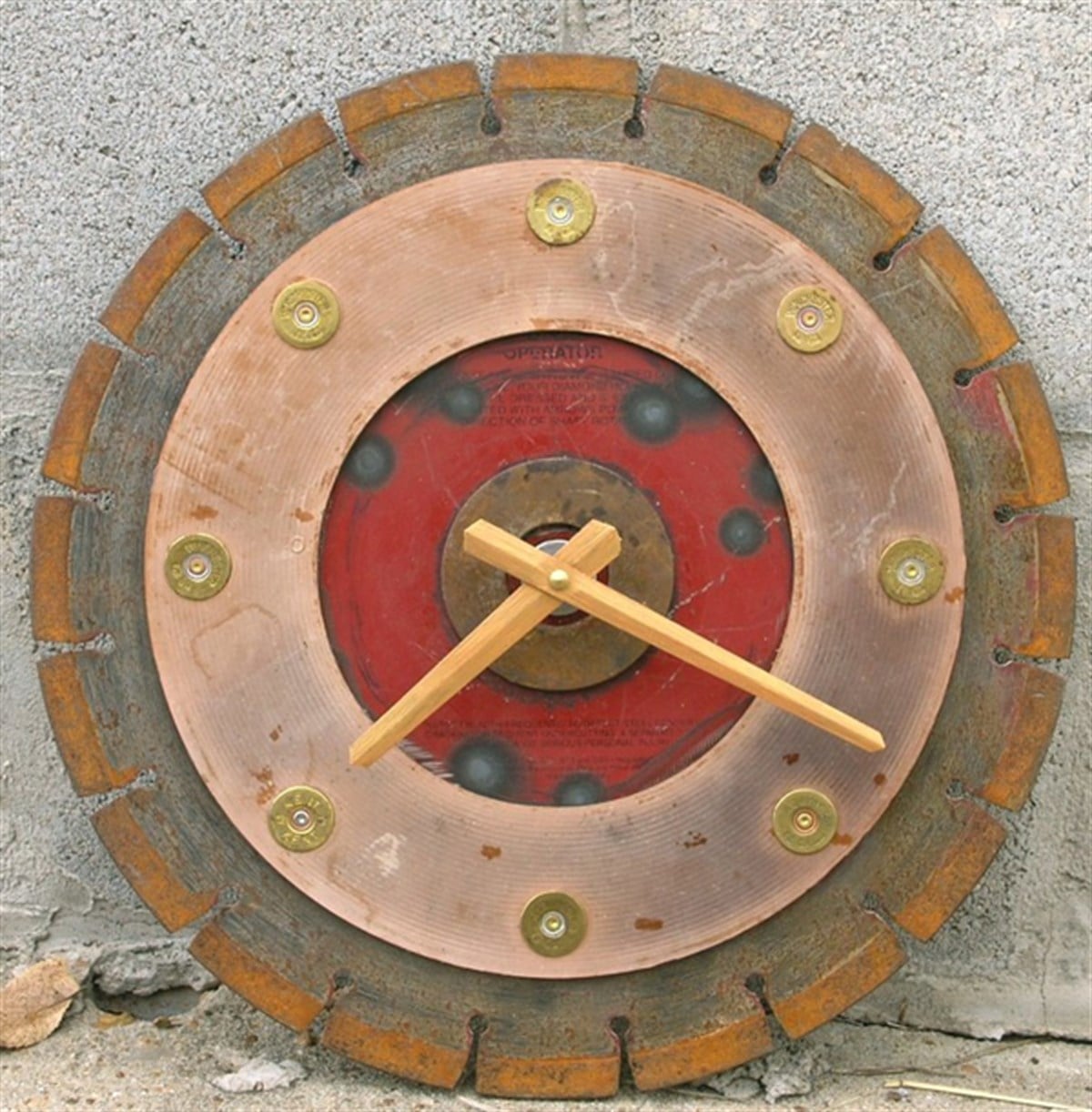 Markakanvas Yuvarlak Duvar Saati