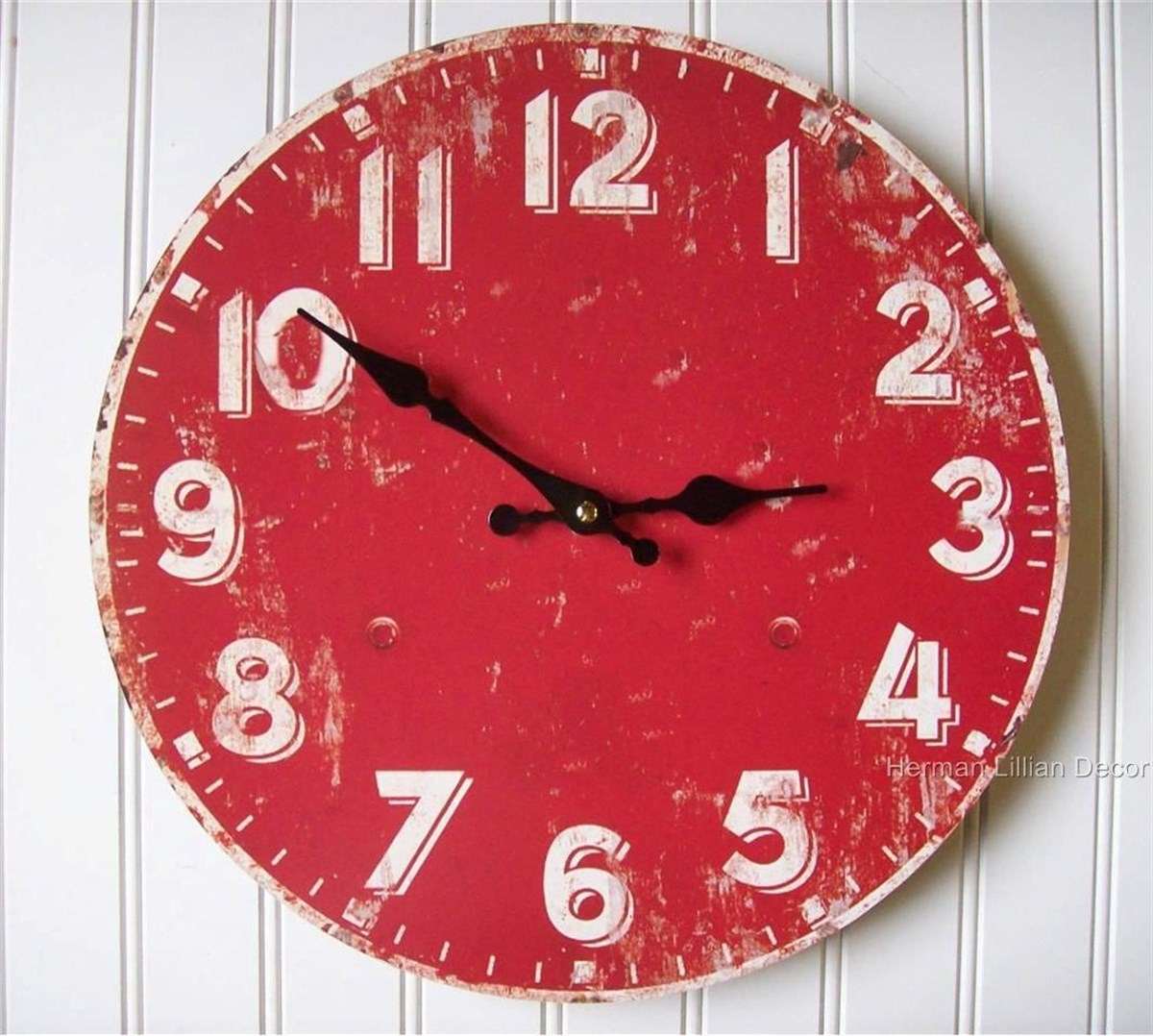 Markakanvas Yuvarlak Duvar Saati