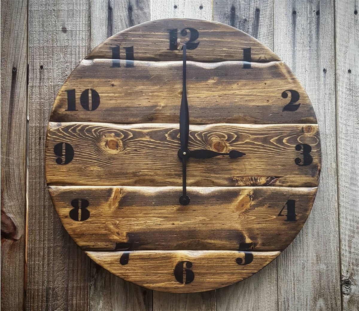 Markakanvas Yuvarlak Duvar Saati