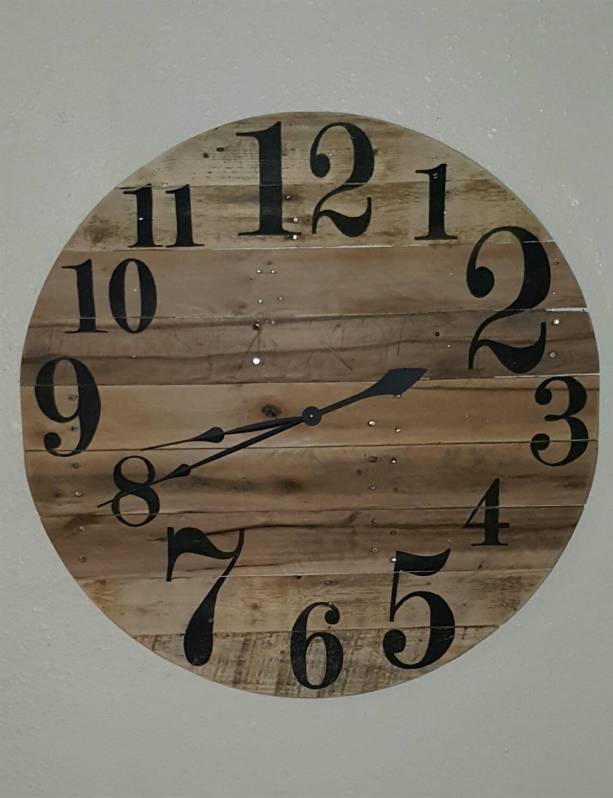 Markakanvas Yuvarlak Duvar Saati