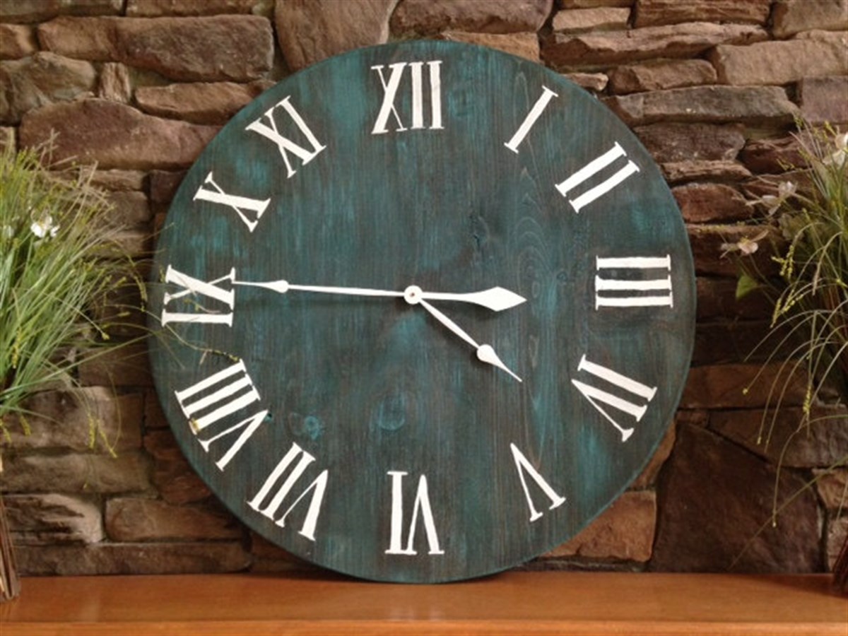 Markakanvas Yuvarlak Duvar Saati