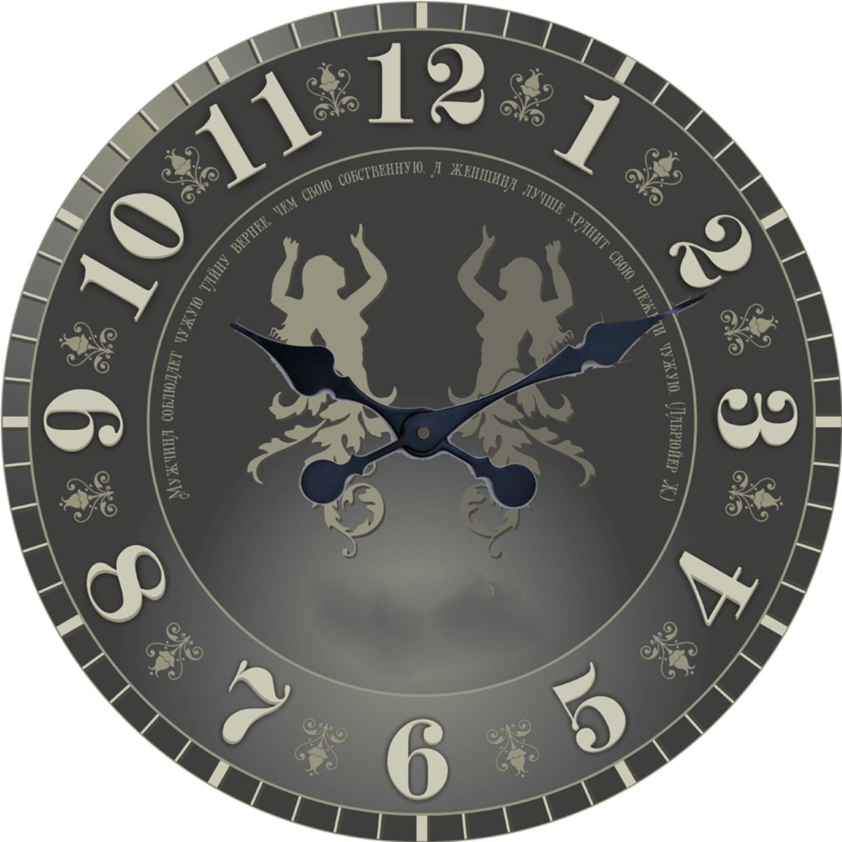 Markakanvas Yuvarlak Duvar Saati