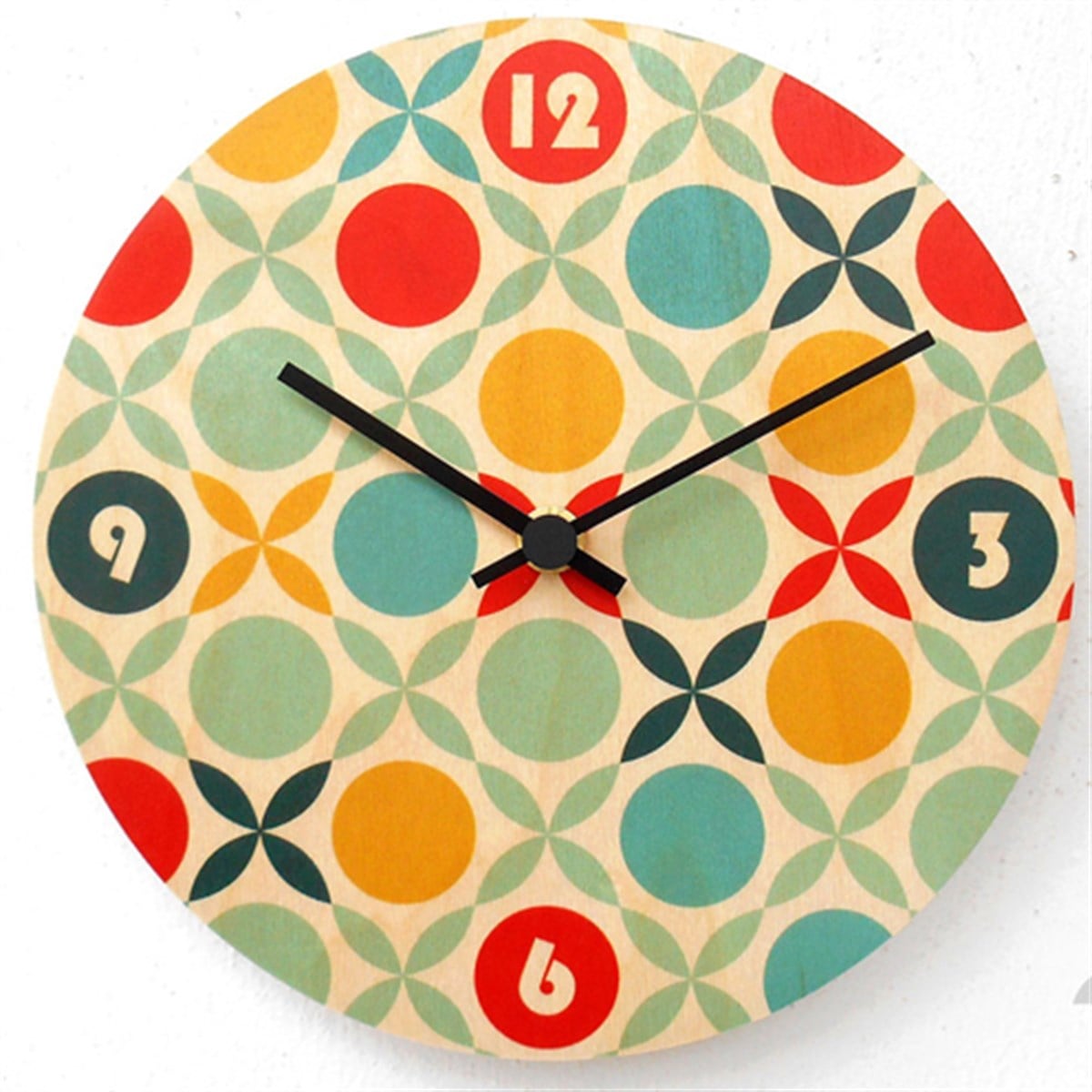 Markakanvas Yuvarlak Duvar Saati