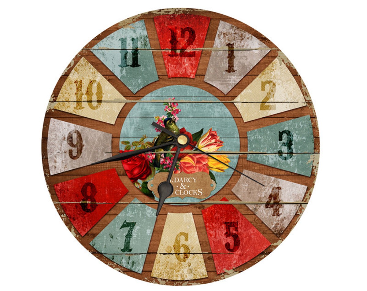 Markakanvas Yuvarlak Duvar Saati