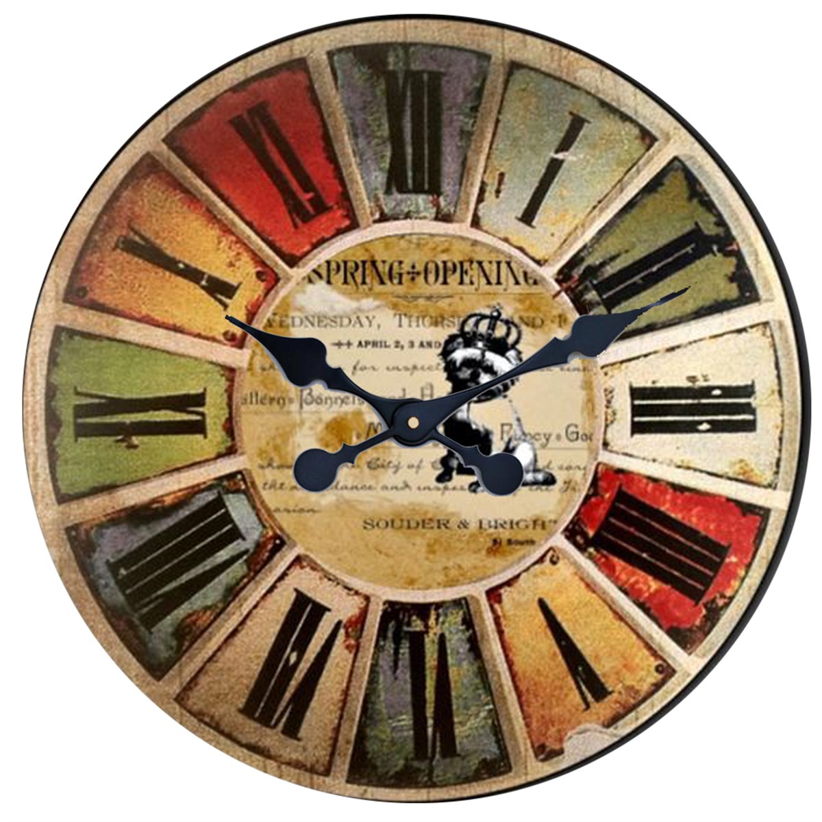 Markakanvas Yuvarlak Duvar Saati