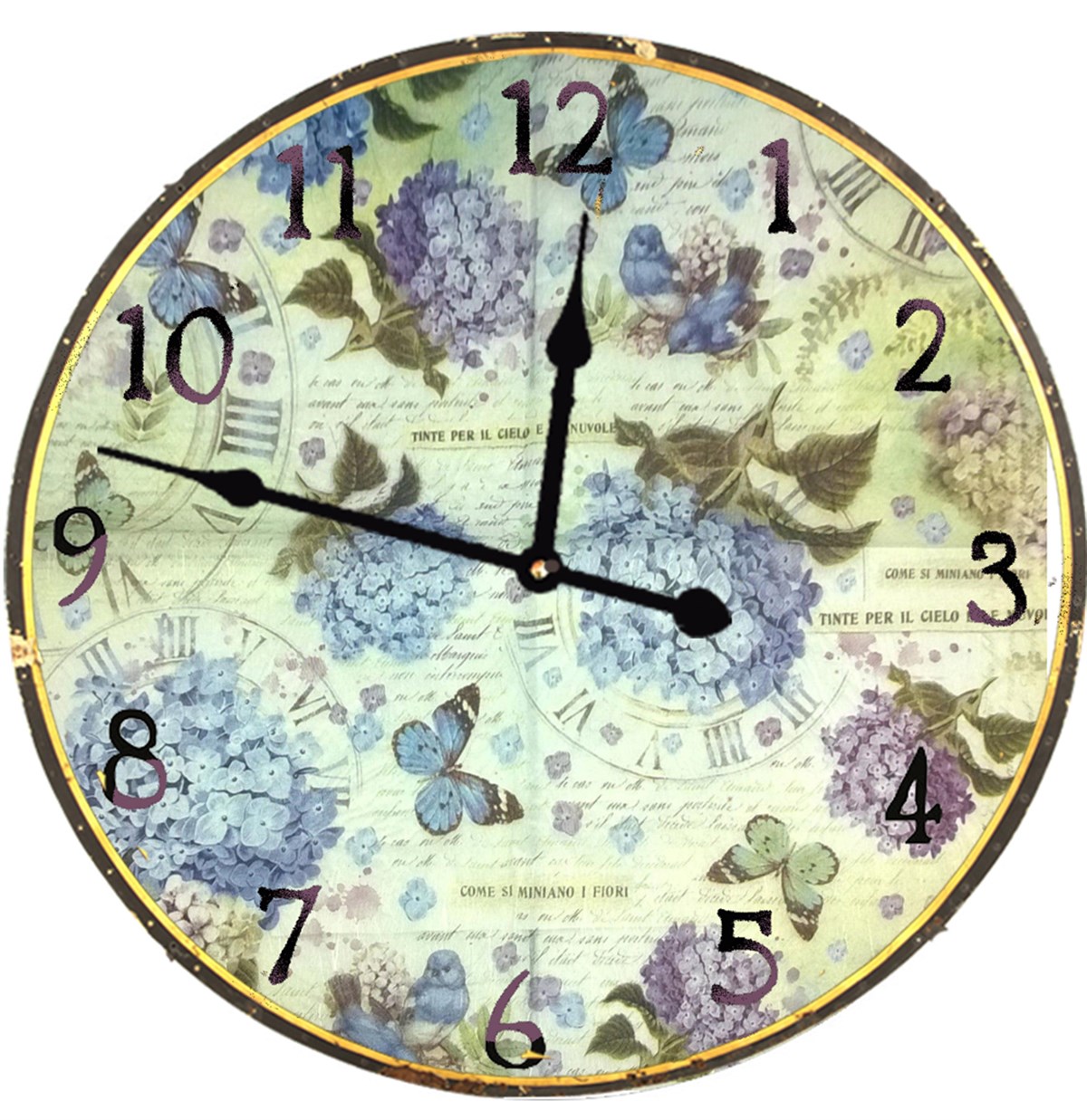 Markakanvas Yuvarlak Duvar Saati