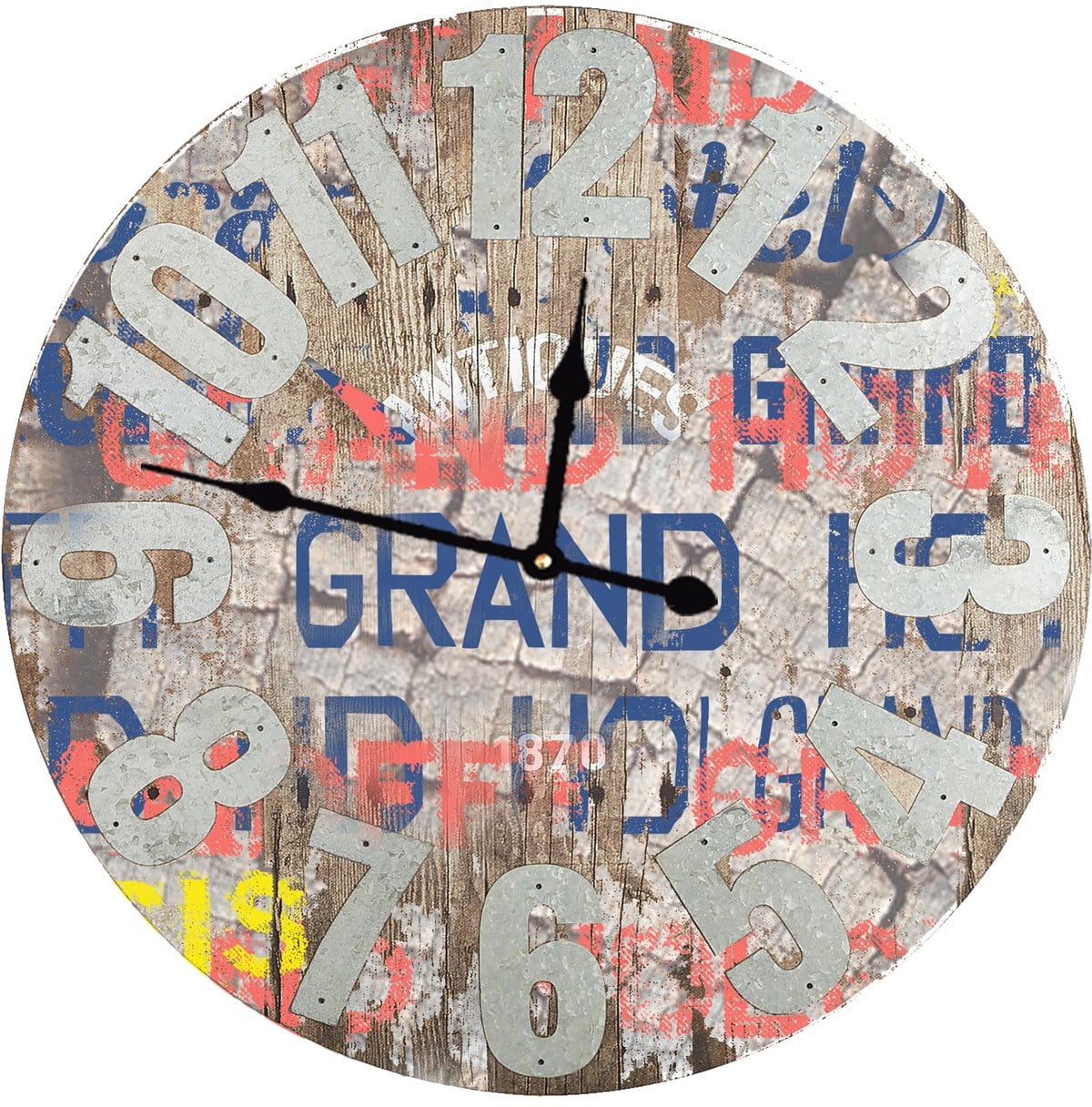 Markakanvas Yuvarlak Duvar Saati