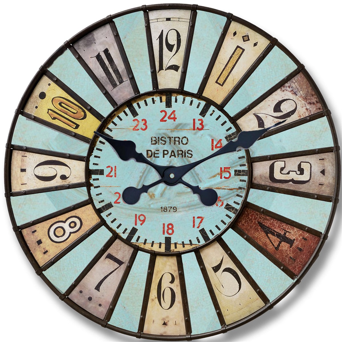 Markakanvas Yuvarlak Duvar Saati