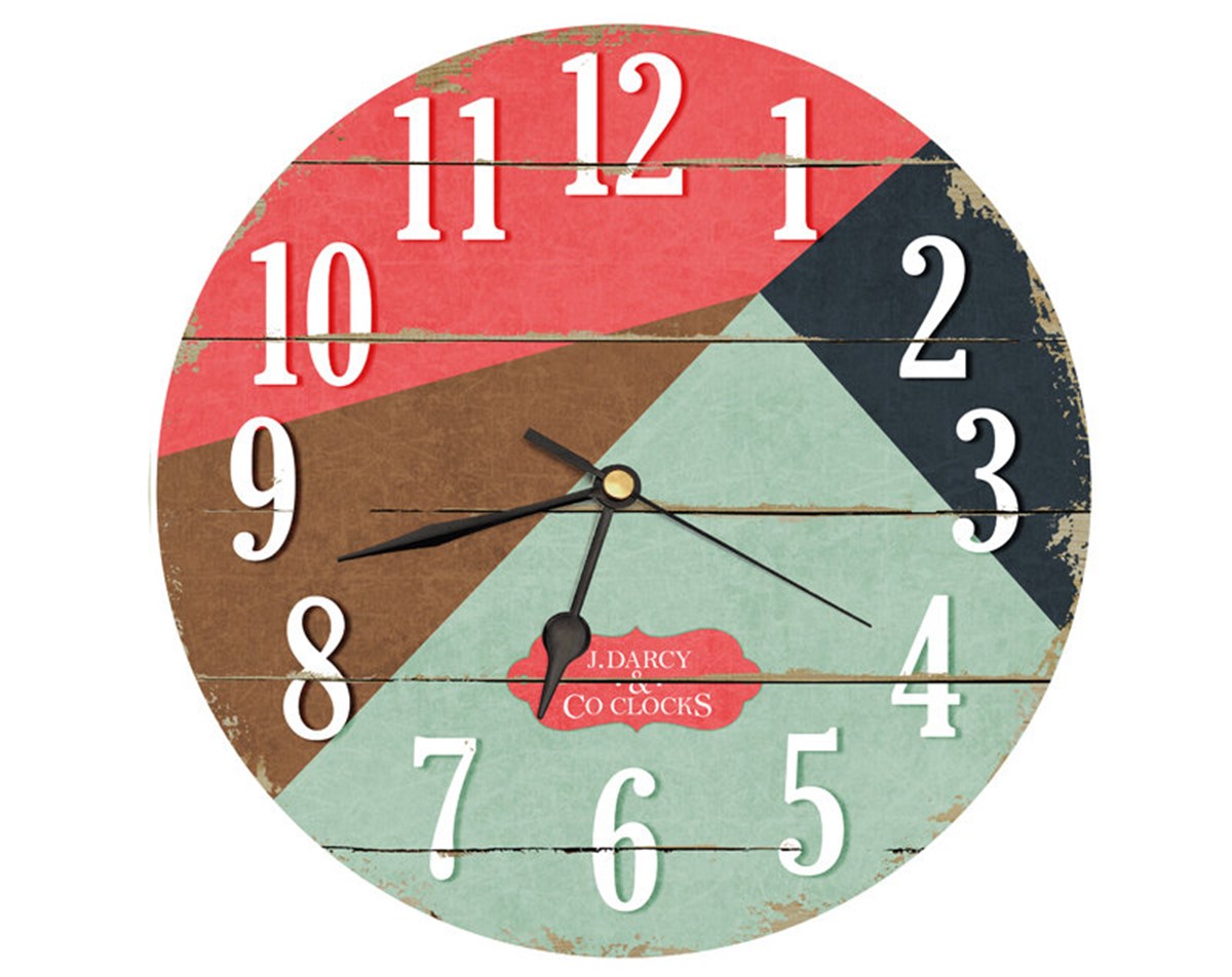 Markakanvas Yuvarlak Duvar Saati