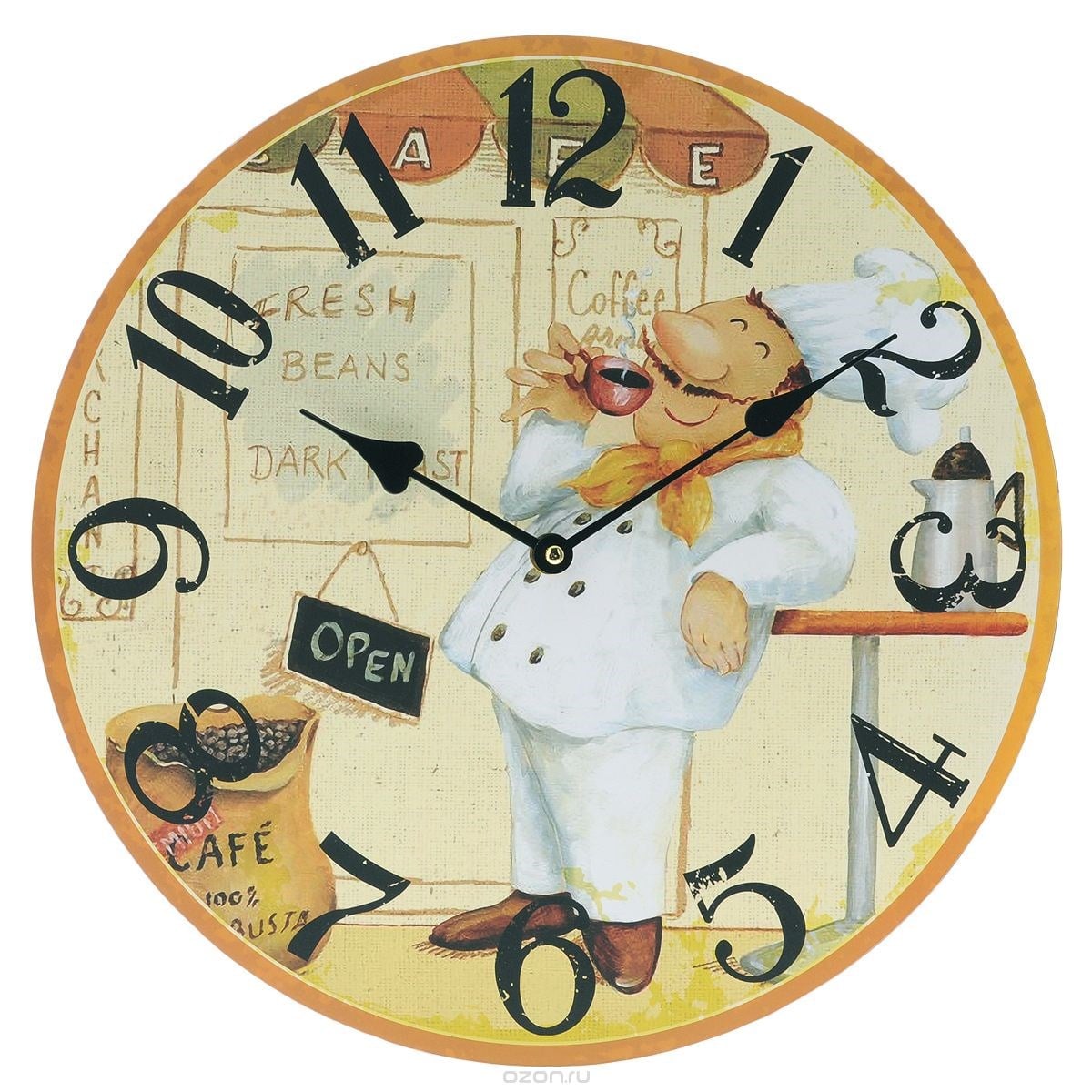 Markakanvas Yuvarlak Duvar Saati